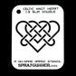 NO-NAME Brand Celtic Heart Stencils (Medium) NO-NAME brand