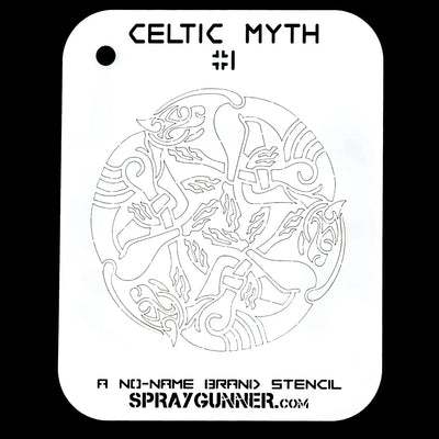 NO-NAME Brand Celtic Myth Stencil #1 NO-NAME brand
