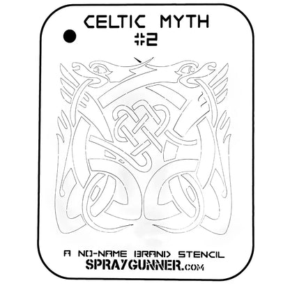 NO-NAME Brand Celtic Myth Stencil #2 NO-NAME brand