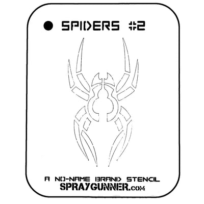NO-NAME Brand Spiders Stencil #2 NO-NAME brand