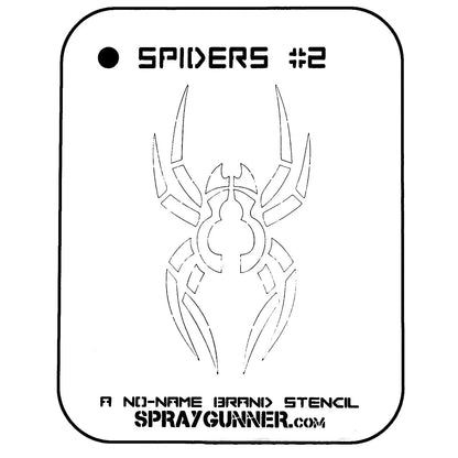 NO-NAME Brand Spiders Stencil #2 NO-NAME brand