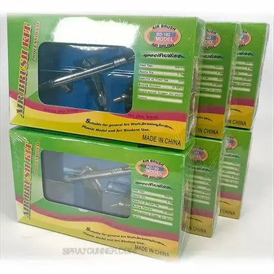 NO-NAME T Shirt 6 Airbrushes Set with Cool Tooty by Spraygunner NO-NAME brand