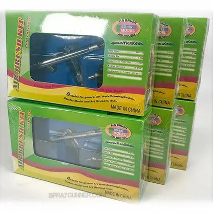NO-NAME T Shirt 6 Airbrushes Set with Cool Tooty by Spraygunner NO-NAME brand
