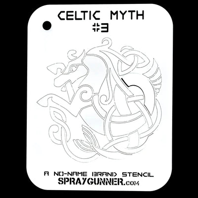NO-NAME Brand Celtic Myth Stencil #3 NO-NAME brand