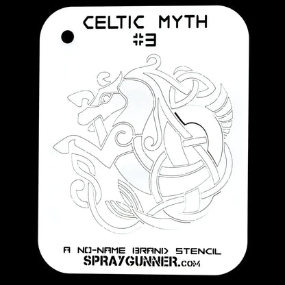 NO-NAME Brand Celtic Myth Stencil #3 NO-NAME brand