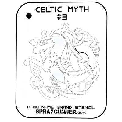 NO-NAME Brand Celtic Myth Stencil #3 NO-NAME brand