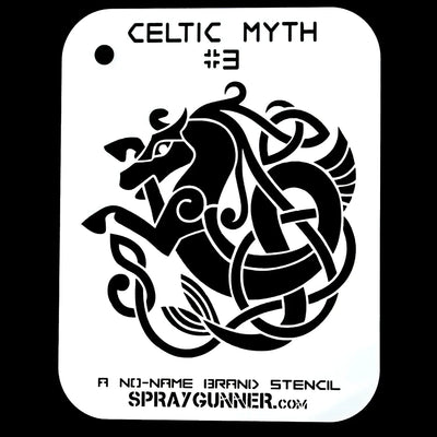 NO-NAME Brand Celtic Myth Stencil #3 NO-NAME brand