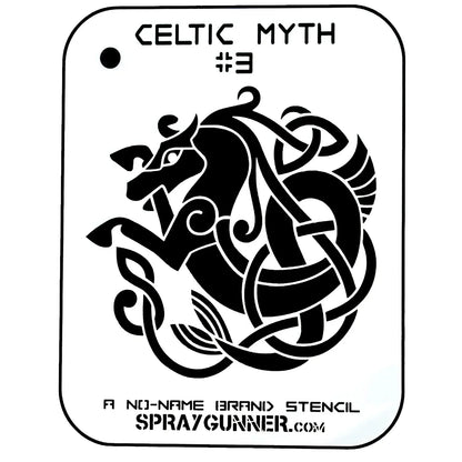 NO-NAME Brand Celtic Myth Stencil #3 NO-NAME brand