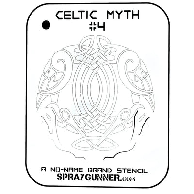 NO-NAME Brand Celtic Myth Stencil #4 NO-NAME brand