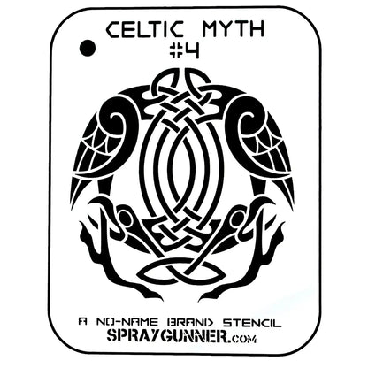 NO-NAME Brand Celtic Myth Stencil #4 NO-NAME brand