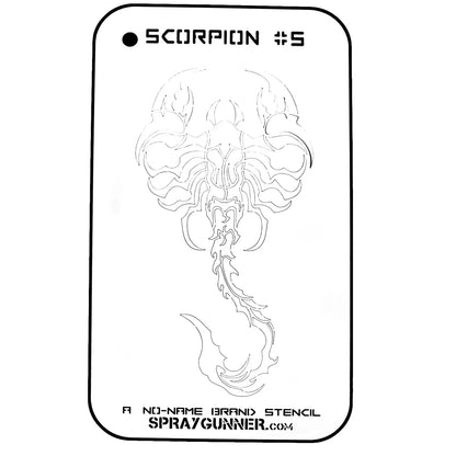NO-NAME Brand Scorpion Stencil #5 NO-NAME brand