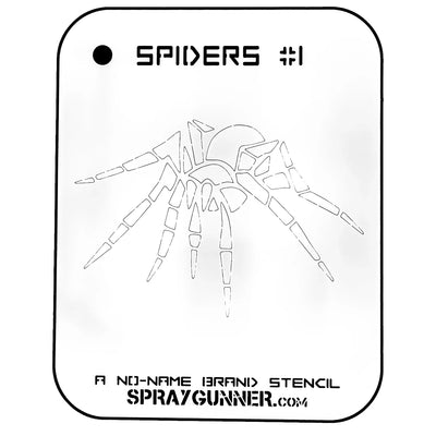 NO-NAME Brand Spiders Stencil #1 NO-NAME brand