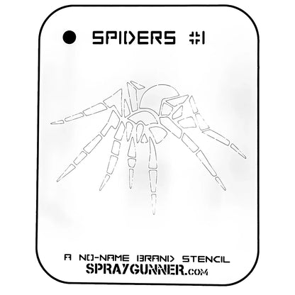 NO-NAME Brand Spiders Stencil #1 NO-NAME brand