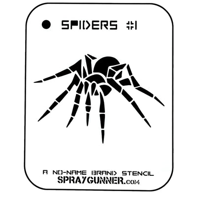 NO-NAME Brand Spiders Stencil #1 NO-NAME brand