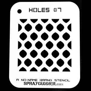 NO-NAME Brand Holes Stencil #7 - SprayGunner