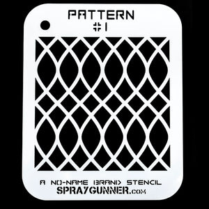 NO-NAME Brand Pattern Stencil #1 - SprayGunner