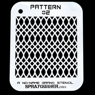start-airbrush, NO-NAME Brand Pattern Stencil #2