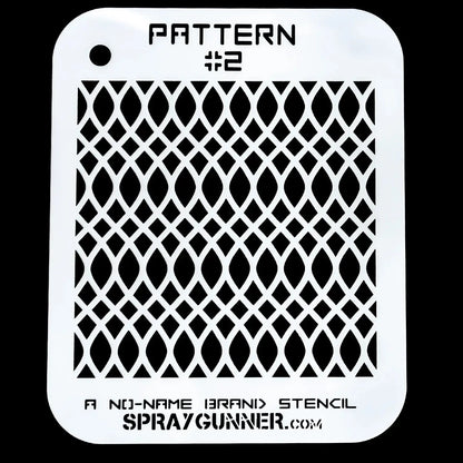 start-airbrush, NO-NAME Brand Pattern Stencil #2