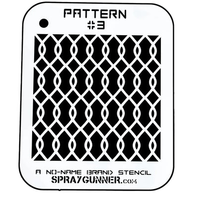 NO-NAME Brand Pattern Stencil #3 - SprayGunner