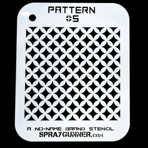 NO-NAME Brand Pattern Stencil #5 - SprayGunner