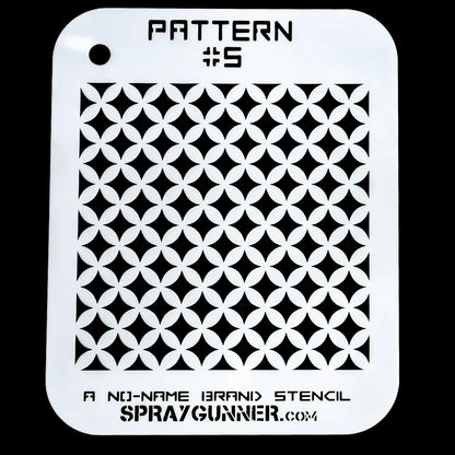 start-airbrush is the fifth stencil for the NO-NAME brand pattern.