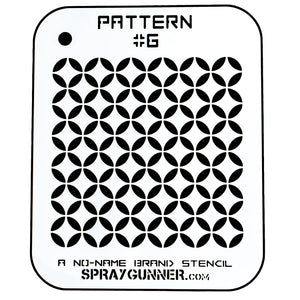 NO-NAME Brand Pattern Stencil #6 - SprayGunner