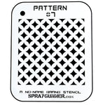 NO-NAME Brand Pattern Stencil #7 - SprayGunner