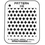 NO-NAME Brand Pattern Stencil #8 - SprayGunner