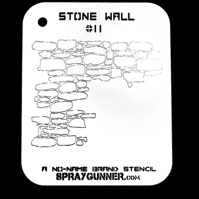 start-airbrush Stone Wall Stencil #11: NO-NAME Brand