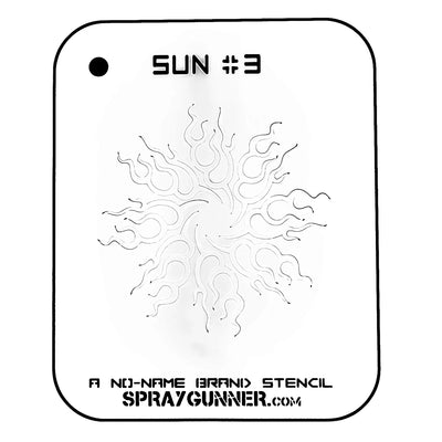 NO-NAME Brand Sun Stencil #3 NO-NAME brand
