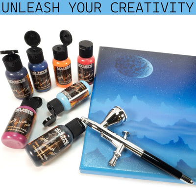 Simply Airbrush Paint by NO-NAME brand Metallic Bronze 1 oz  - Start Airbrush