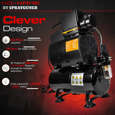 Super Cool Tooty OS Air Compressor by NO-NAME Brand - SprayGunner